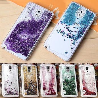 Transparent Glitter Stars Globe Case - Excelsior