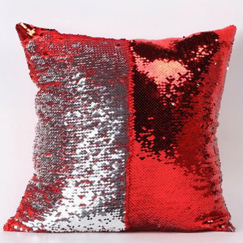 MERMAID GLITTER CUSHION COVER ( Free Shipping )