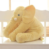 Super Cute Long Nose Elephant Grey Soft Plush Pillow